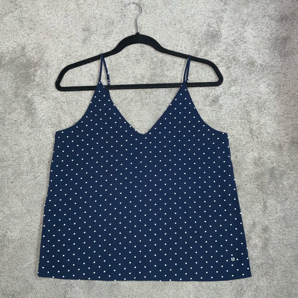 Abercrombie & Fitch polka dot tank top